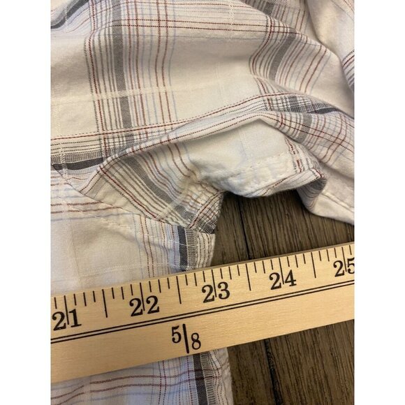 Red Camel Men’s Large Plaid Shirt Button Down Long Sleeves Casual - Picture 11 of 11